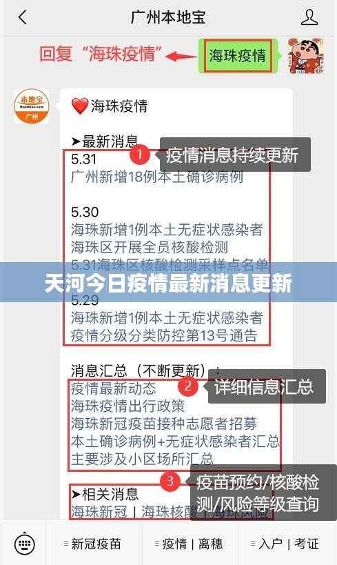 天河今日疫情最新消息更新